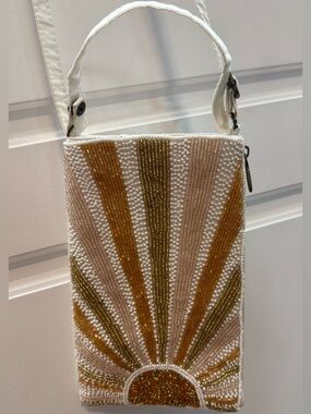 Small Beaded Sunburst Handbag